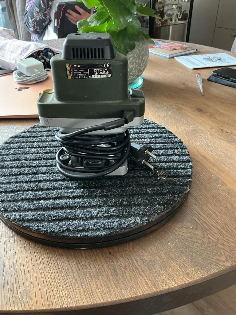 Proxxon MOF Bovenfrees - Compact en Krachtig, Ophalen, Gebruikt, Elektrisch, Bovenfrees