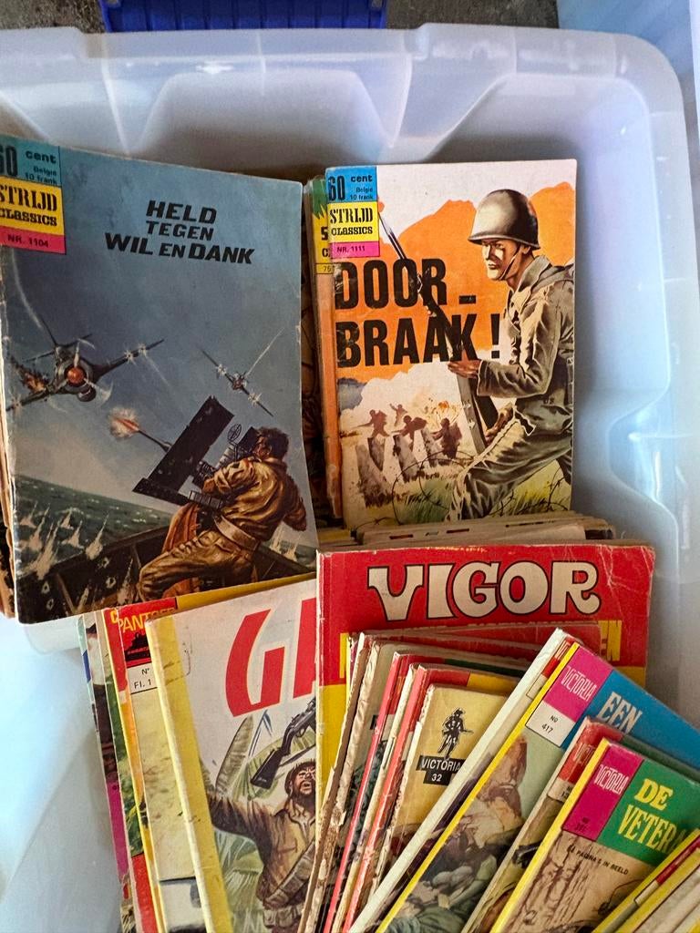 Oorlogsboekjes: Strijd Classics, Vigor, Superstrip, Ophalen of Verzenden, 1945 tot heden, Gelezen, Algemeen