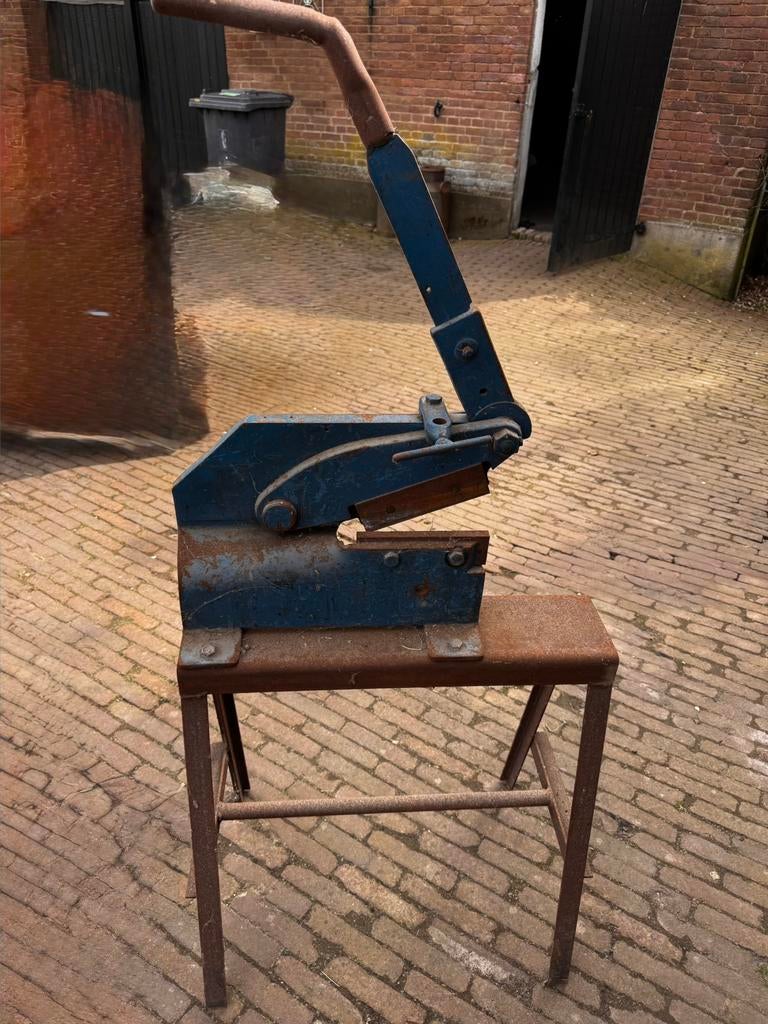 Handplaatschaar zwaar model, Ophalen of Verzenden, Zo goed als nieuw