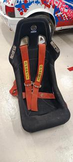 Kuipstoel sparco sprint + 4 punts gordel, Auto diversen, Ophalen