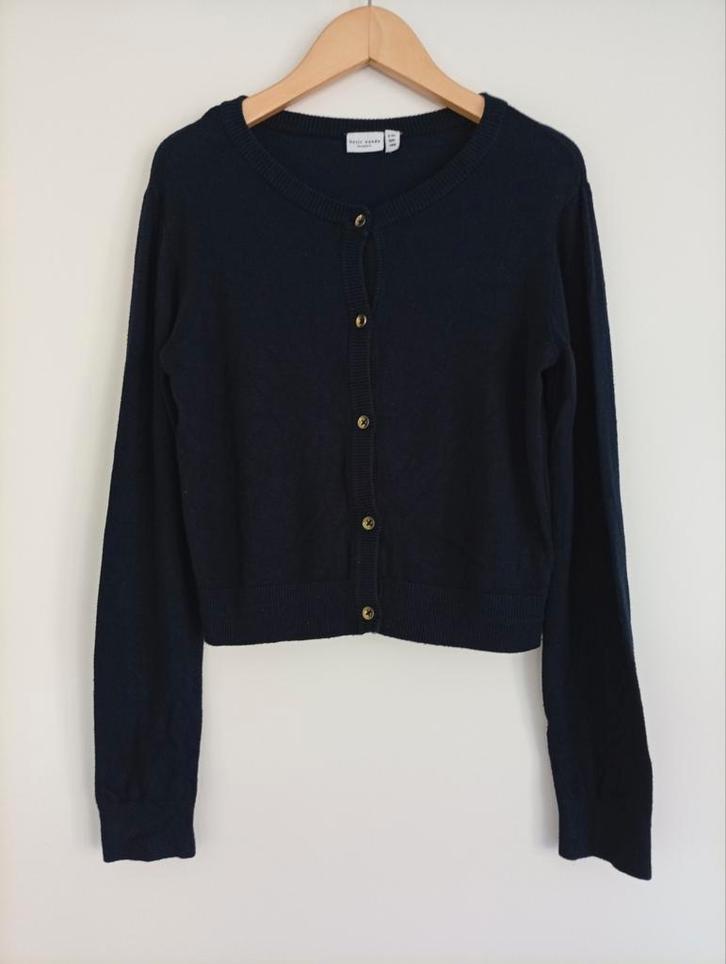 Name it vestje navy maat 134/140, Kinderen en Baby's, Kinderkleding | Maat 134, Gebruikt, Meisje, Trui of Vest, Ophalen of Verzenden