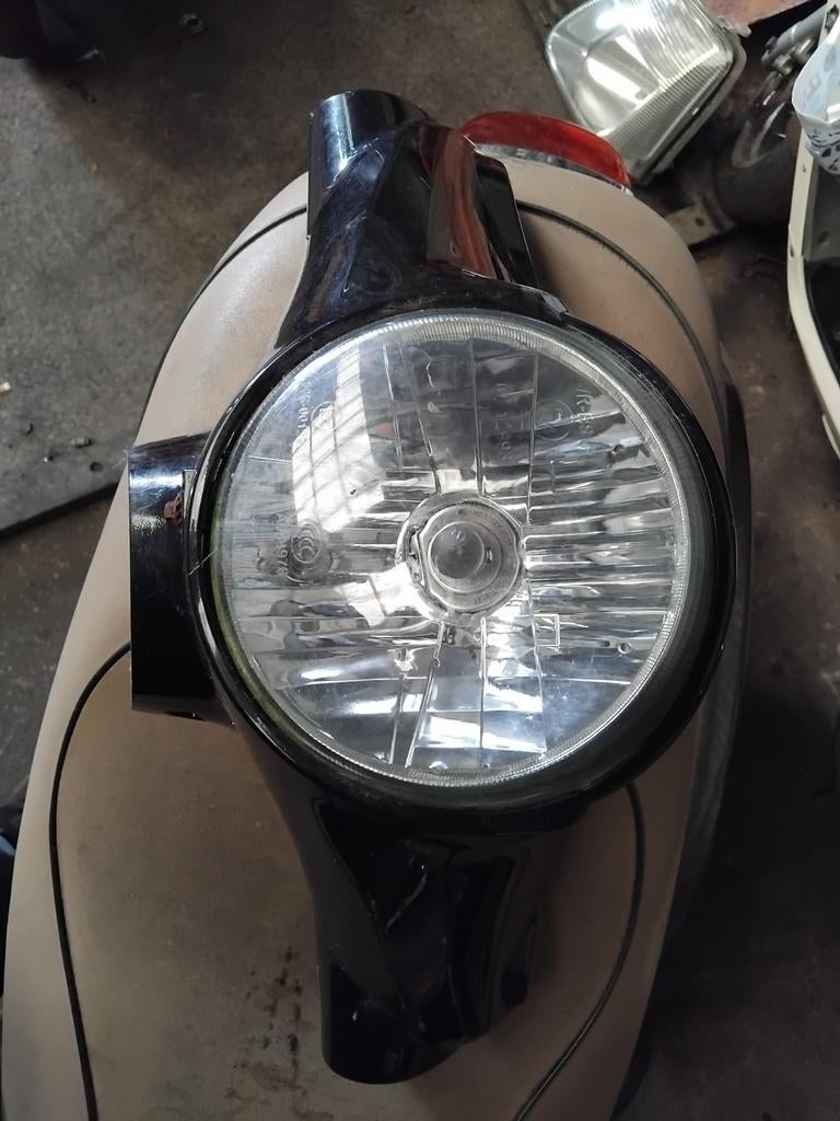 Sym fiddle 2 koplamp met stuurkap zwart, Ophalen of Verzenden, Gebruikt, Koplamp