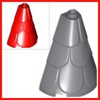 lego kasteel torentjes 2x4x6 donker grijs (15) rood (2), Ophalen of Verzenden, Nieuw, Losse stenen, Lego