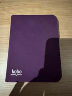 Kobo e-reader met paarse hoes, Gebruikt, Ophalen of Verzenden, 4 GB of minder, Touchscreen