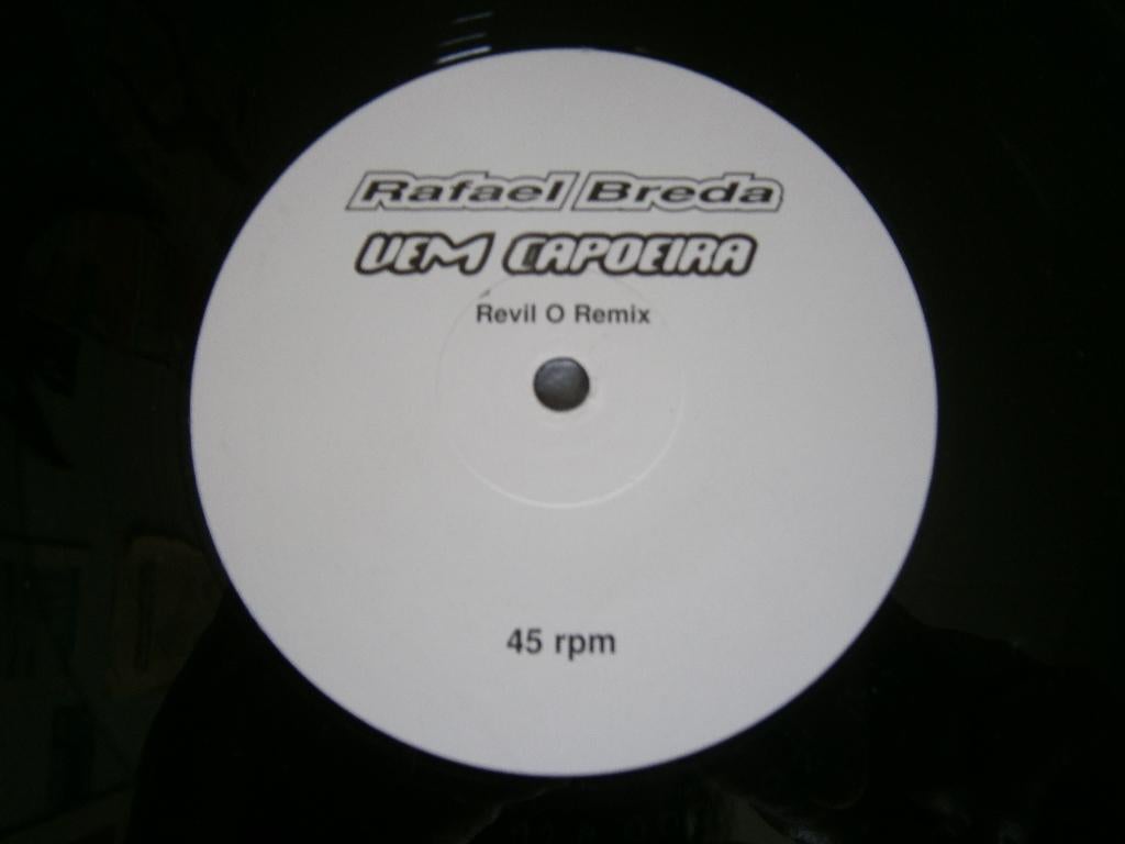 Rafael Breda – Vem Capoeira (Revil O Mixes) 2001. Hardtrance, Ophalen, Techno of Trance, 2000 - 2009, Zo goed als nieuw