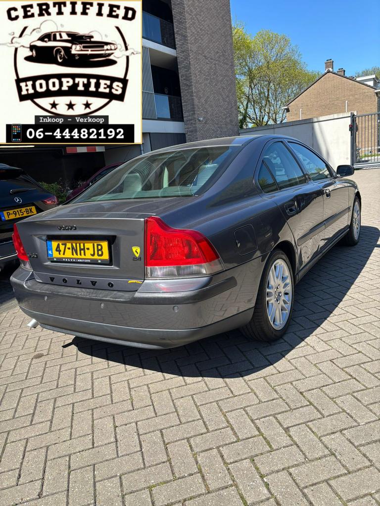 Volvo S60 2.4 170PK 2003 5DRS Grijs APK 08/05/2027 RIJKLAAR!, Auto's, Voorwielaandrijving, 1442 kg, S60, 75 €/maand