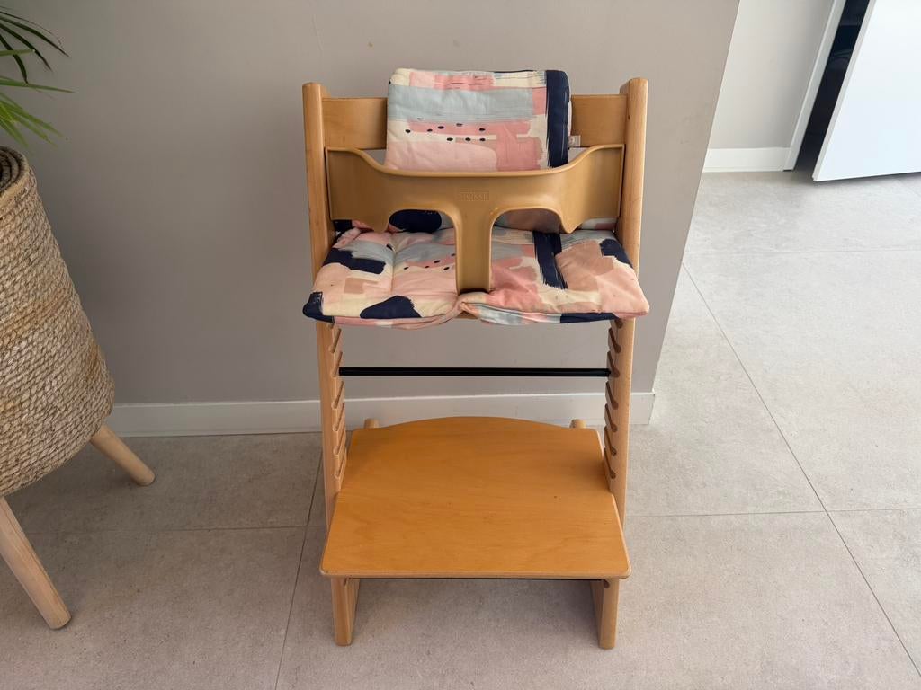 Stokke Tripptrapp stoel inclusief baby zitje, Ophalen of Verzenden, Zo goed als nieuw, Meegroeistoel