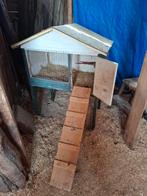 Gratis hok kippen konijnenhok, Dieren en Toebehoren, Knaagdieren en Konijnen | Hokken en Kooien, Ophalen, 110 cm of meer, Hok