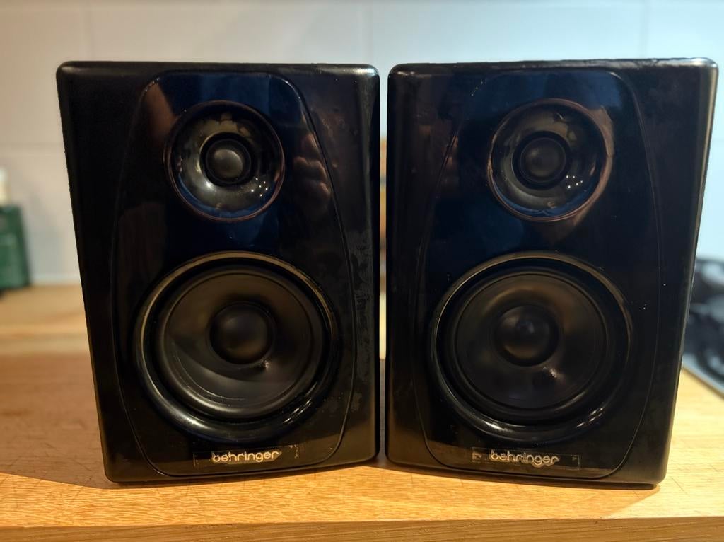 Behringer Studio 50USB actieve studiomonitoren, Overige merken, Gebruikt, Ophalen of Verzenden, 60 tot 120 watt