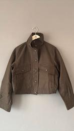 Zara korte army bomber zomer jack maat S, Ophalen of Verzenden, Zo goed als nieuw, Groen