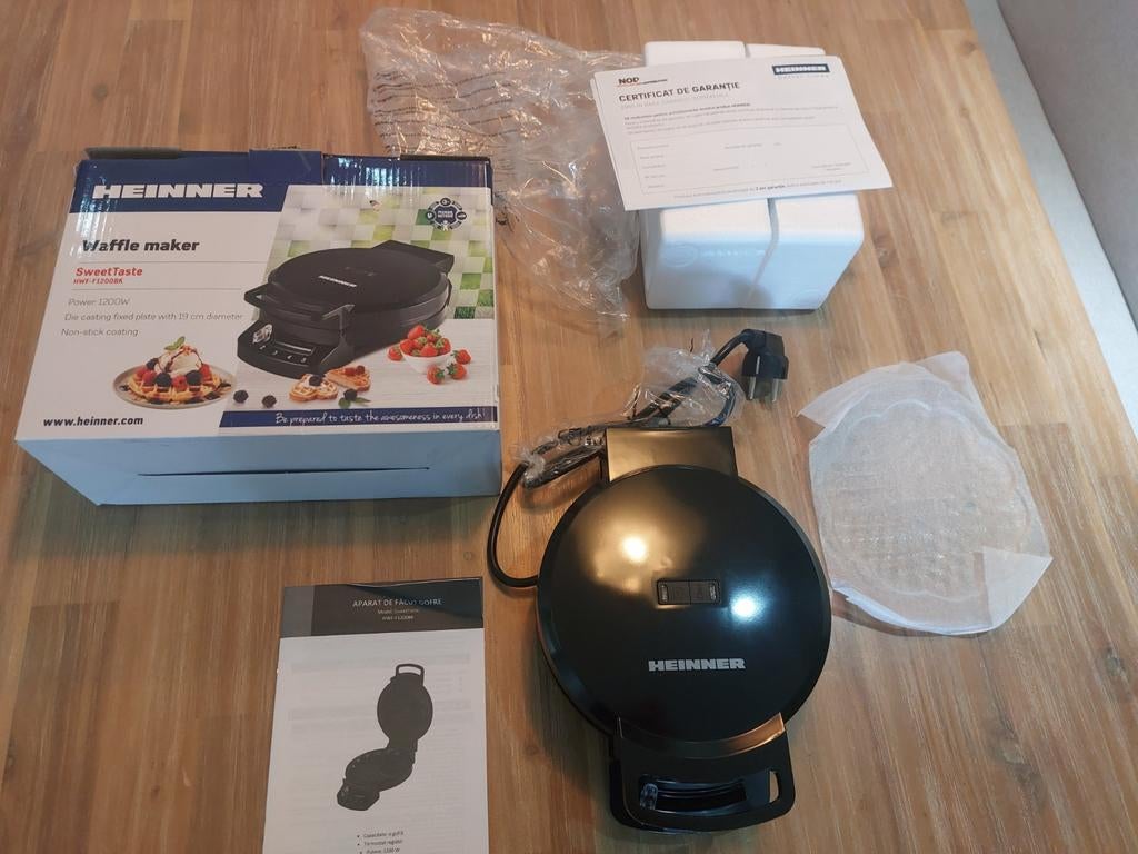 Wafelijzer nieuw Heinner GRATIS LEVERING!!, ., Nieuw, Ophalen of Verzenden, Heinner