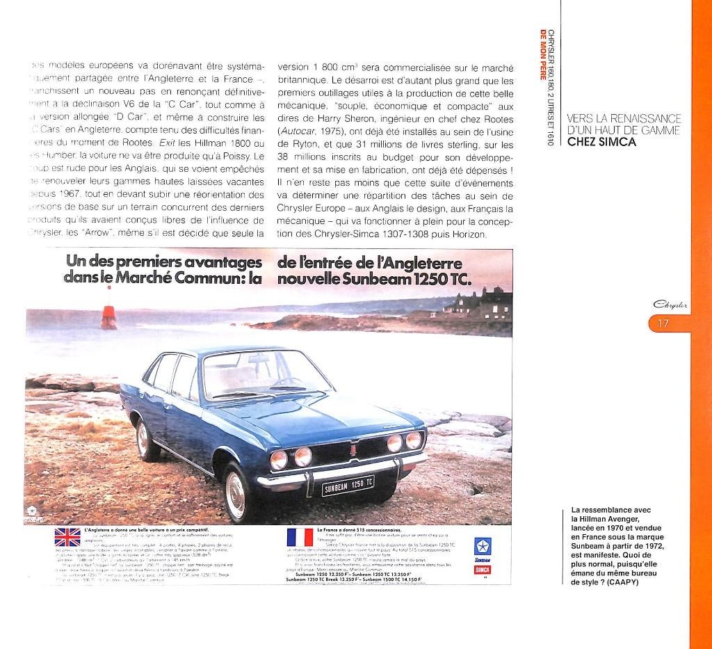 Les Chrysler 160-180 2 litres de mon Père, Verzenden, Nieuw, Overige merken, François Metz