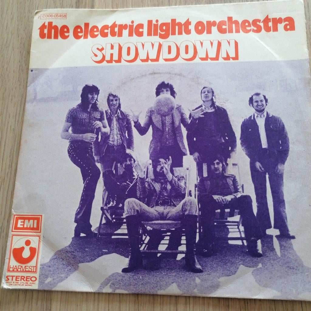 E. L. O. /showdown, Cd's en Dvd's, Vinyl Singles, Ophalen of Verzenden, Gebruikt, Pop