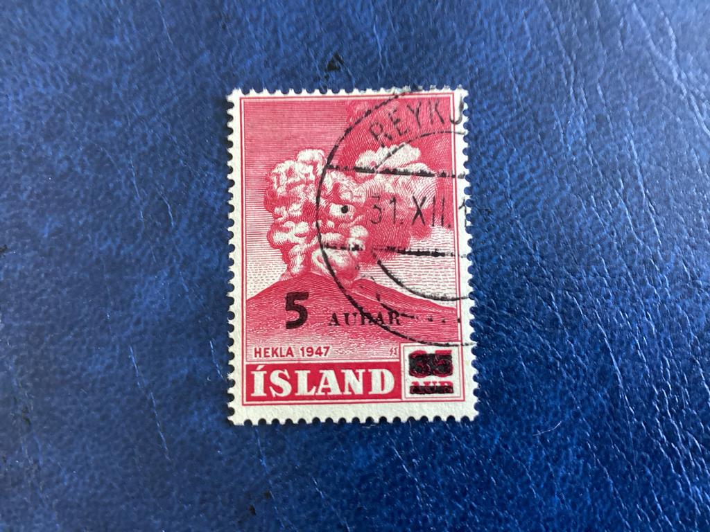 IJsland -1954 -Mi.292, Ophalen of Verzenden, IJsland, Gestempeld