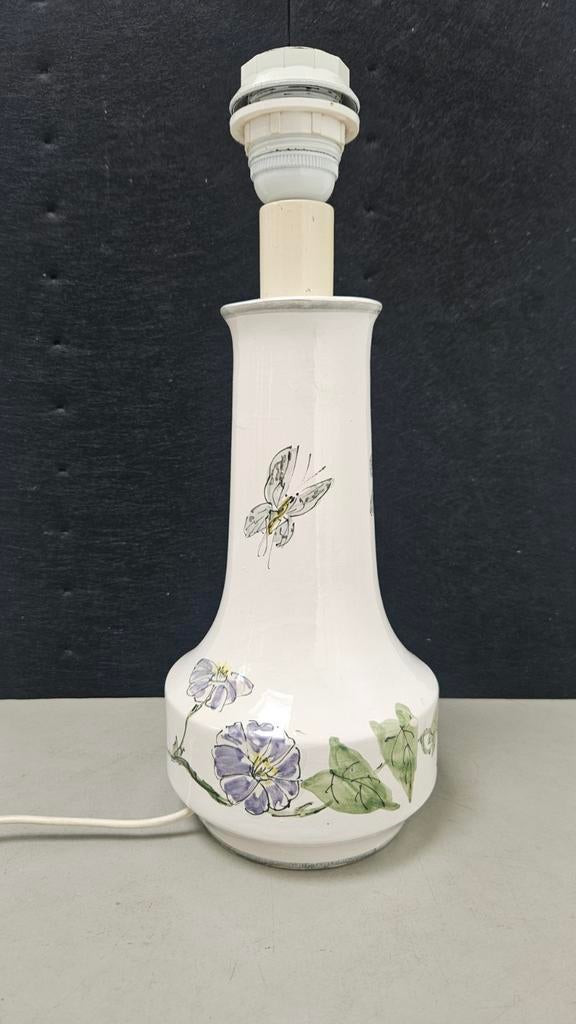 Porseleinen Lampenvoet Schoonhoven Plateel, Antiek en Kunst, Ophalen of Verzenden