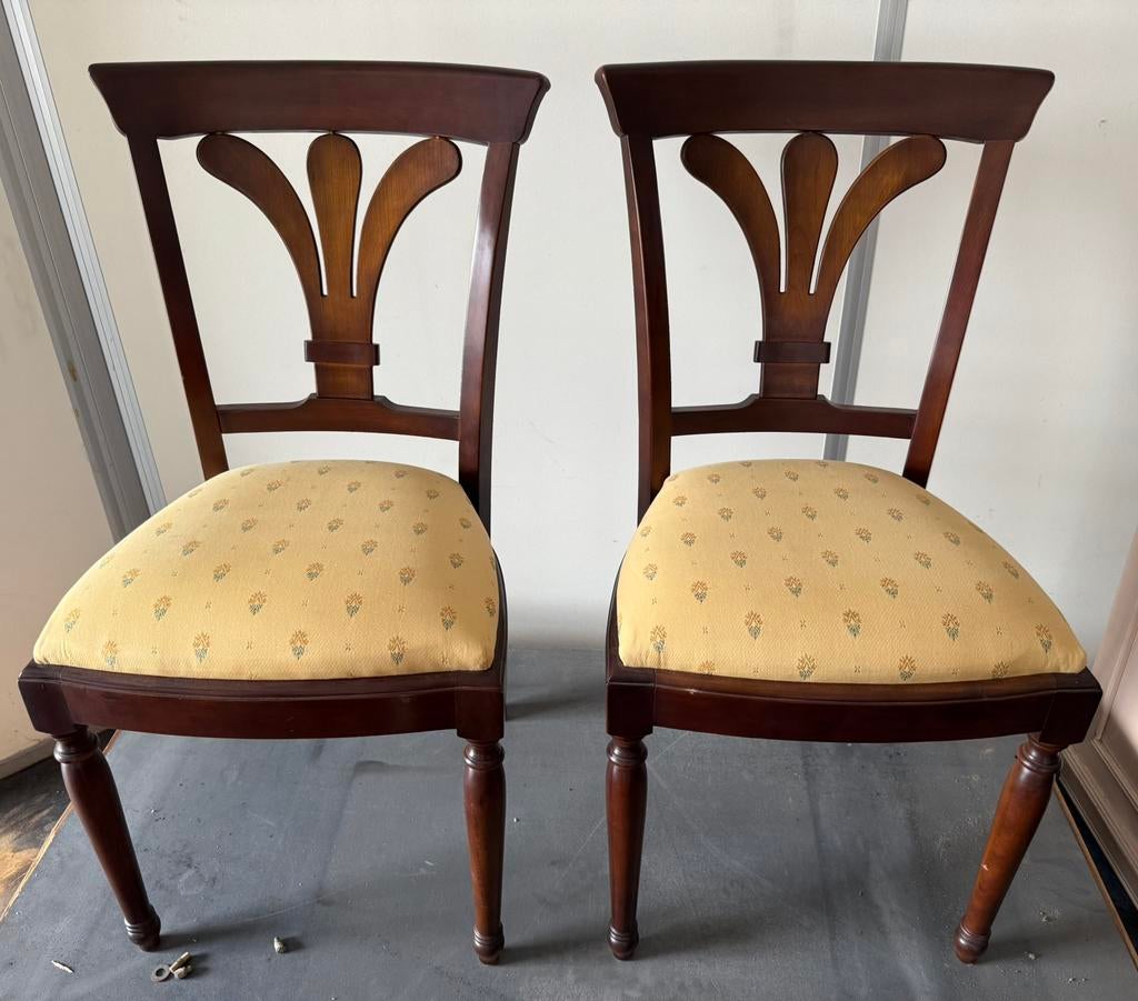 Eethoek stoelen 6 stuks in perfecte staat, Antiek en Kunst, Ophalen