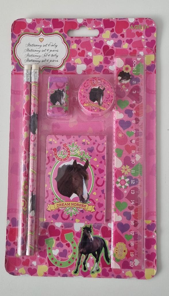Dream Horses - Stationery set - Bureau set, Diversen, Bureau-accessoires, Nieuw, Ophalen