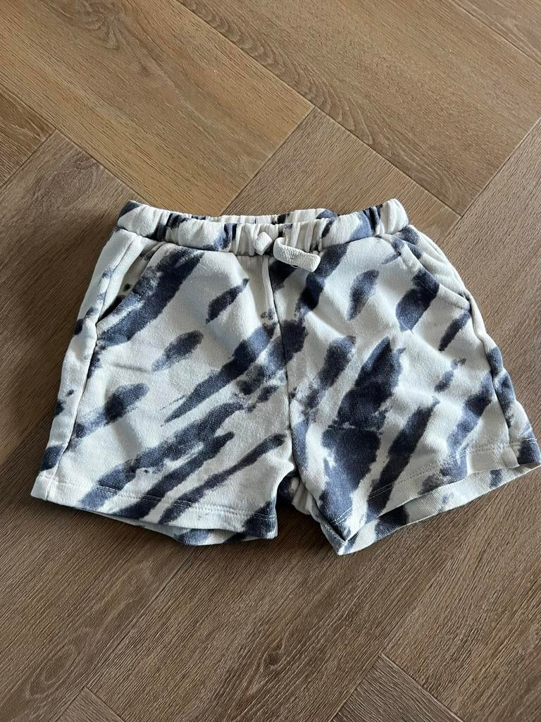 Zara tye dye zwart creme shorts korte broek maat 98, Ophalen of Verzenden, Jongen, Broek