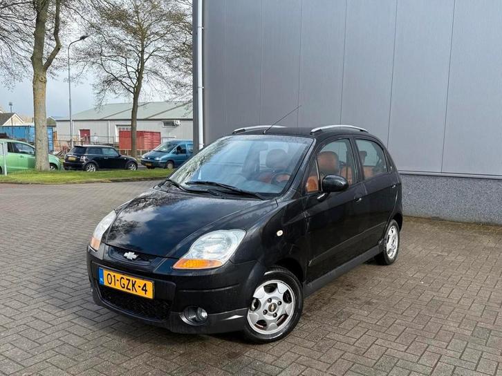 Chevrolet Matiz 0.8 Style Automaat 100.622km, Auto's, Chevrolet, Bedrijf, Te koop, Matiz, ABS, Airbags, Airconditioning, Centrale vergrendeling
