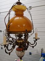 hanglamp petroleum lamp op stroom, Ophalen of Verzenden, 'T Olde Gre-j, Info@toldegrej.nl, Endepoelstraat 20f Didam