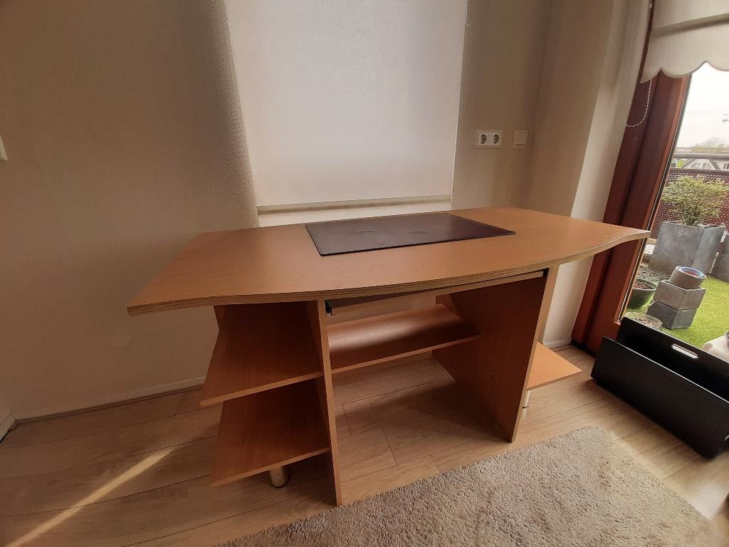 Bureau, Huis en Inrichting, Bureaus, Ophalen, Demontabel, Gebruikt, Hout