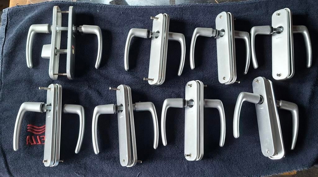 8 krukstellen met langschild., Doe-het-zelf en Verbouw, Deuren en Horren, Ophalen, Binnendeur, 200 tot 215 cm