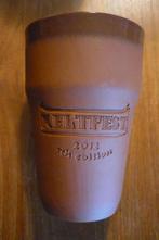 Bruine beker '' Keltfest 2012 '', Overige typen, Ophalen of Verzenden, Zo goed als nieuw, Overige stijlen