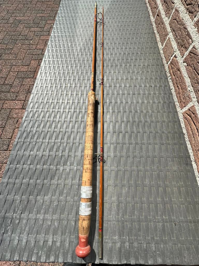 Bamboe hengel, Ophalen, Gebruikt, Werphengel