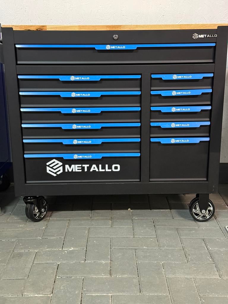 NIEUW: Metallo Jumbo PRO 12 Gereedschapswagen – XXL, Handelsonderneming RB, Nieuw, Gevuld, Info@handelsondernemingrn.nl