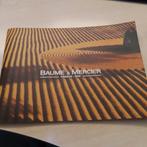 Baume & Mercier catalogus  van horloges, Verzenden, Zo goed als nieuw