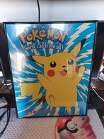 Pokemon Pikachu Poster - Gotta Catch 'Em All! Origineel 2000, Ophalen, A1 t/m A3, Film en Tv, Met lijst