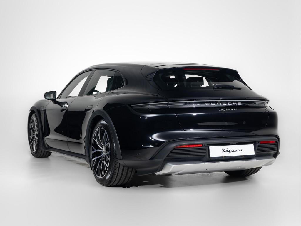 Porsche Taycan 4 Cross Turismo, Auto's, Porsche, Gebruikt, Zwart, Adaptive Cruise Control, Met garantie (alle)