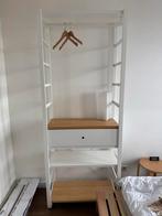 Ikea Elvarli kast met planken, kledingroede + lade 216x80x40, Gebruikt, 200 cm of meer, Metaal, 25 tot 50 cm