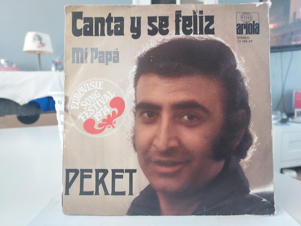 7" Single Peret - Canta Y Se Feliz / Mi Papa, Gebruikt, 7 inch, Single, Ophalen of Verzenden