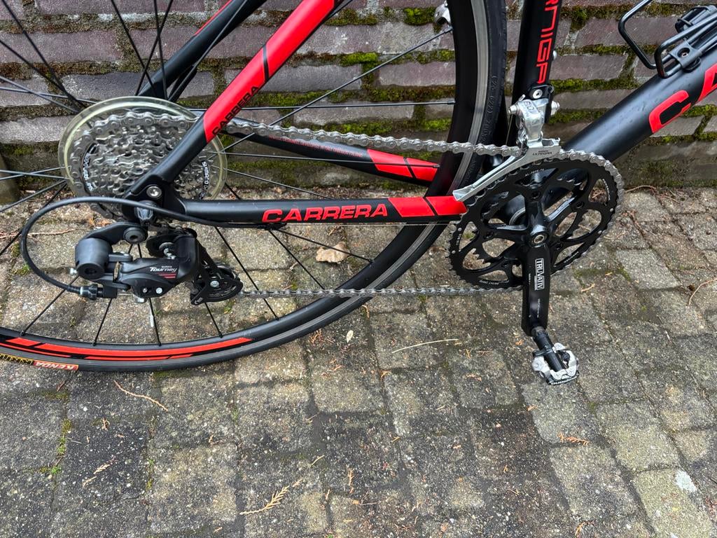 Carrera racefiets - Frame maat 48, Fietsen en Brommers, Overige merken, Gebruikt, Velgrem, Aluminium