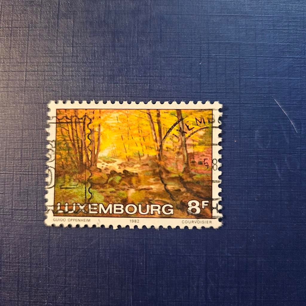 Luxemburg nr 1048 pf, Ophalen of Verzenden, Luxemburg, Gestempeld