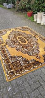 Prachtig groot vintage okergeel Perzisch tapijt 300x200!, Huis en Inrichting, Stoffering | Tapijten en Kleden, Perzisch, 200 cm of meer