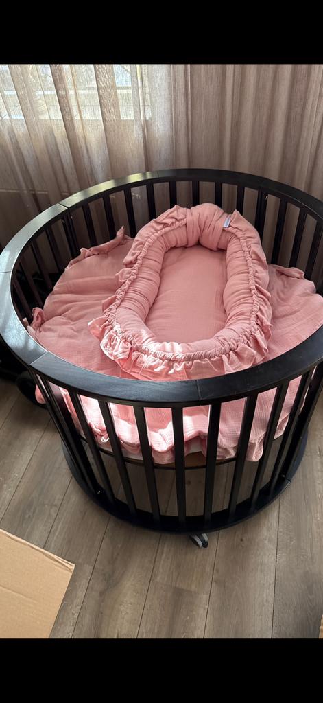 Ronde box zwart, Ophalen of Verzenden, Zo goed als nieuw, Rond