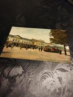 Ansichtkaart Utrecht Station met electrische tram, Ophalen of Verzenden, Voor 1920, Ongelopen, Utrecht