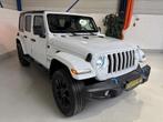 Jeep Wrangler 4xe PHEV 380pk 4D Aut. Sahara, NWST, VOL, LEDE, Auto's, Jeep, Gebruikt, 4 cilinders, Cabriolet, Wit