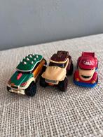 Hot Wheels Mario Kart: Mario, Donkey Kong en Bowser auto's, Kinderen en Baby's, Speelgoed | Speelgoedvoertuigen, Ophalen of Verzenden