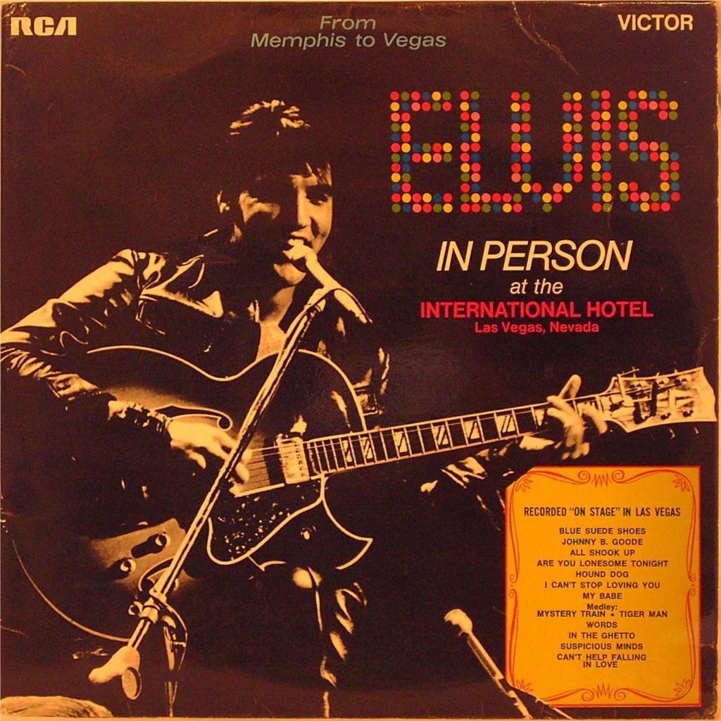 Elvis Presley. From Memphis to Vegas., Gebruikt, Verzenden, Originele persing, 1970 - 1979
