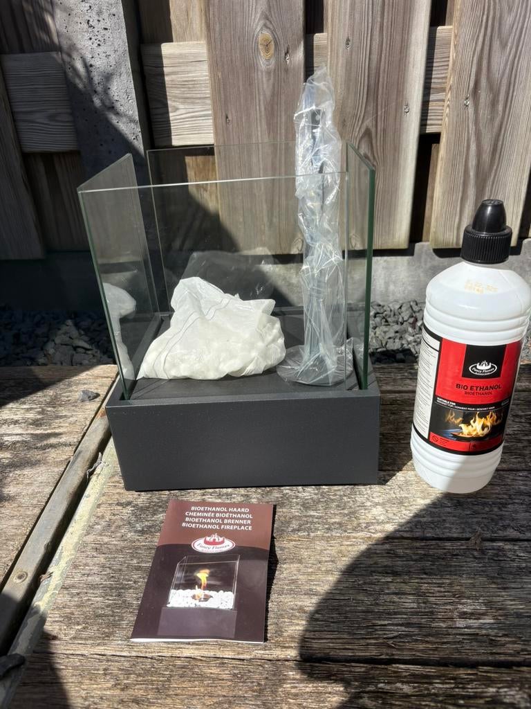 Bioethanol haard nieuw, Ophalen, Nieuw, Vrijstaande haard, Gashaard