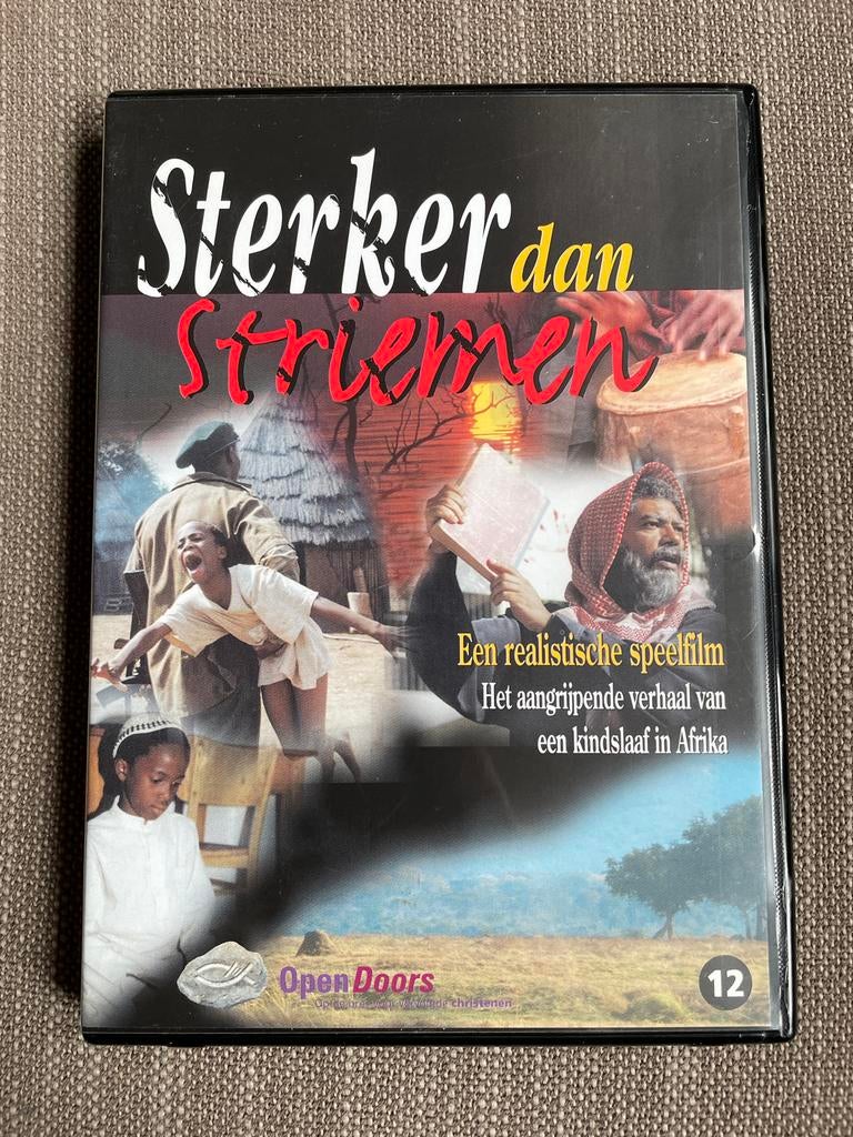 Sterker dan Striemen - dvd (Open Doors), Cd's en Dvd's, Vanaf 12 jaar, Ophalen of Verzenden, Zo goed als nieuw, Waargebeurd drama