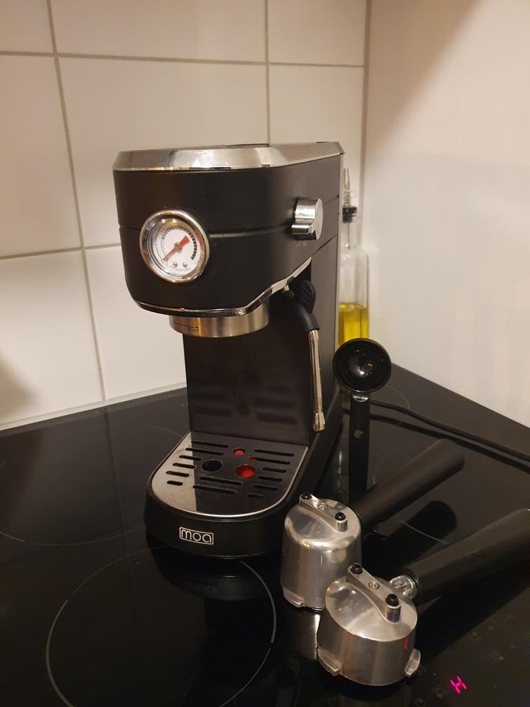 piston koffie machine, Witgoed en Apparatuur, Koffiezetapparaten, Ophalen, Gebruikt, Espresso apparaat, Gemalen koffie