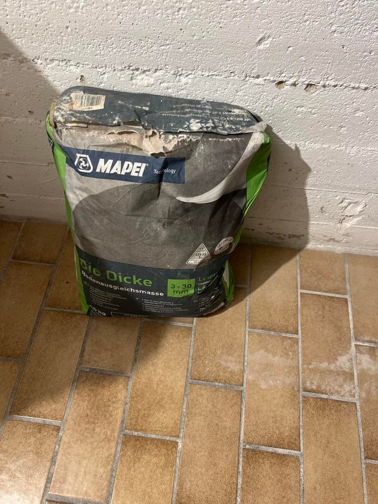 Mapei egaline 25kg, Ophalen, Overige materialen, Overige typen, Nieuw
