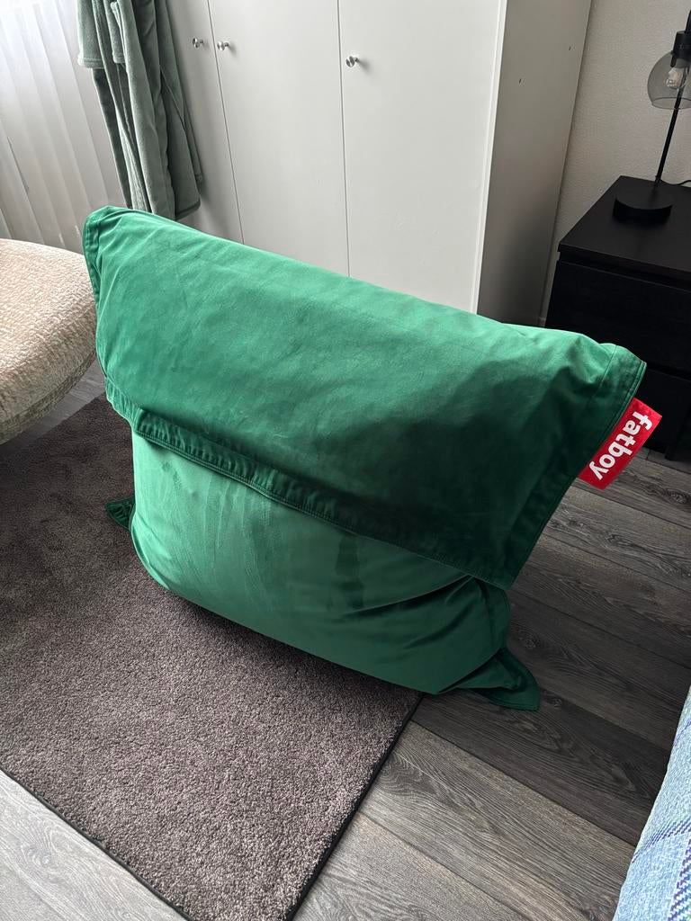 Fatboy Zitzak Groen, Huis en Inrichting, Zitzakken, Ophalen, Zo goed als nieuw, Groen, Zitzak