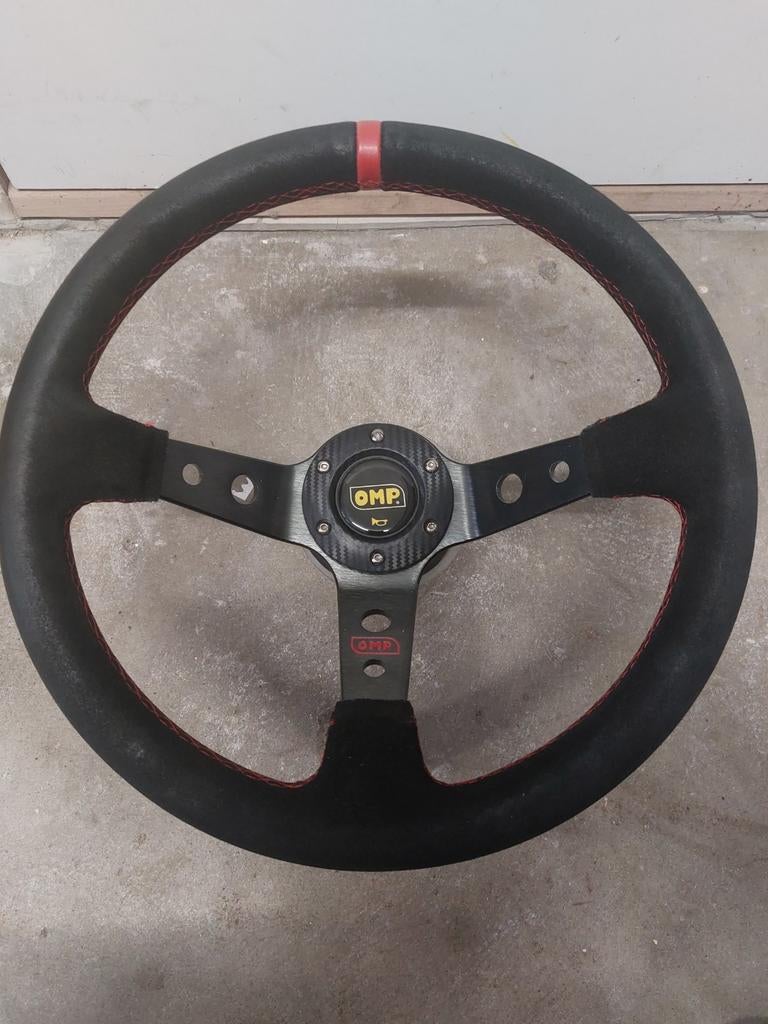 OMP Deepdish Sportstuur 35cm met Peugeot 106 Stuurnaaf, Ophalen of Verzenden