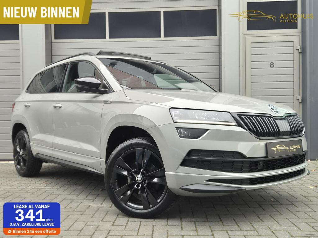 Skoda Karoq 1.5 TSI ACT Sportline Business Virtual/Pano/Cant, 4 cilinders, Karoq, Bedrijf, Zilver of Grijs