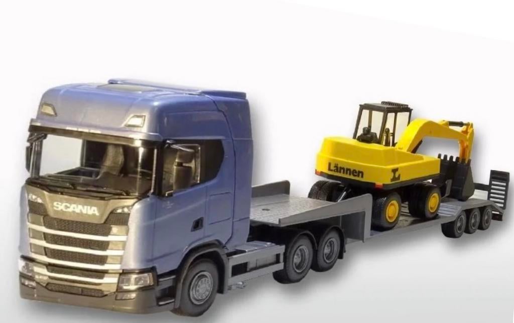 EMEK Scania CS, Dieplader & Graafmachine - Nieuw, Overige merken, Groter dan 1:32, Nieuw, Ophalen of Verzenden